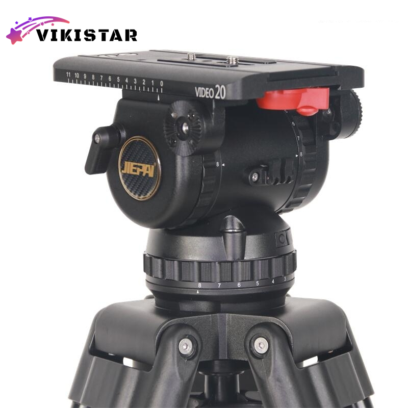 30KG Load Tripod with Fluid Head V20 - Image 3