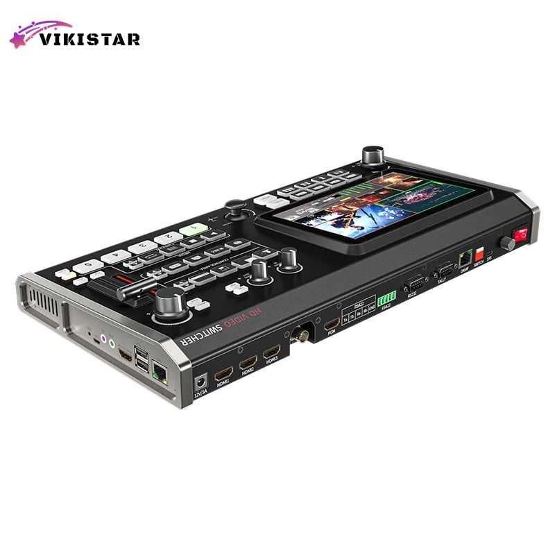 S04 PRO Mini 4 Channel SDI/HDMI Multistream Video Switcher  with PTZ Camera Control - Image 5