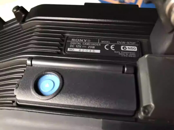 Collection SONY DVW-970P Betacam camcorder - Image 6