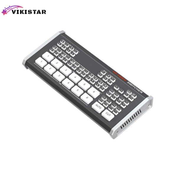 S06 Digital 6 Channel Video Switcher – Vikistar, Empower your vision!