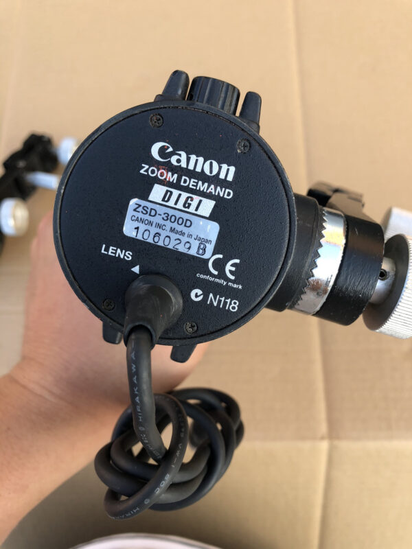 Canon SS-41 full servo remotes ZSD-300D+ FPD400D with Mount Clamp for ENG Cameras - Image 6
