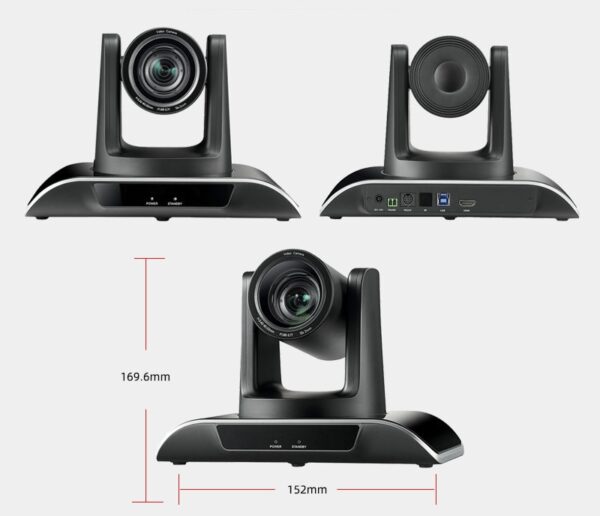 Vikistar PTZ Camera HDMI+USB 1080P60, 10X/20X Optic Zoom Lens - Image 4