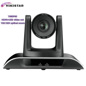 Vikistar PTZ Camera HDMI+USB 1080P60, 10X/20X Optic Zoom Lens