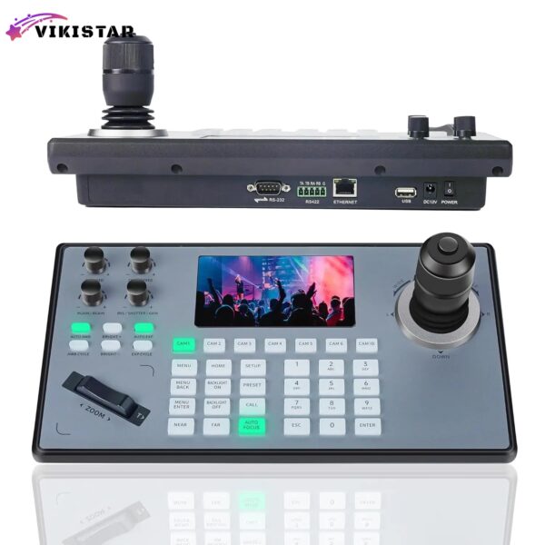 PTZ Camera Controller with 5 Inch Screen NDI supported - Image 2