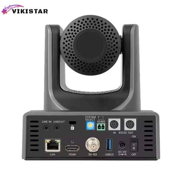 Vikistar AI Tracking PTZ Camera SDI+HDMI+USB+LAN 4K60, 20X Optic Zoom Lens, NDI Optional - Image 3