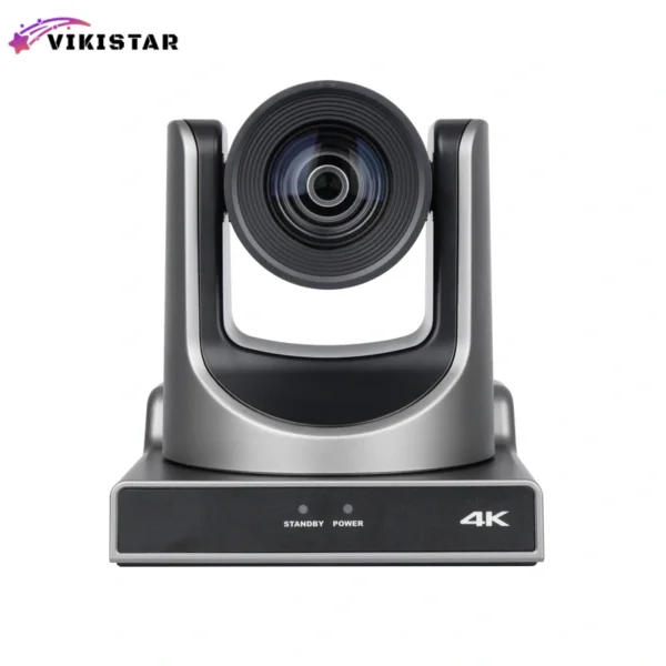 Vikistar AI Tracking PTZ Camera SDI+HDMI+USB+LAN 4K60, 12X Optic Zoom Lens, NDI Optional - Image 2
